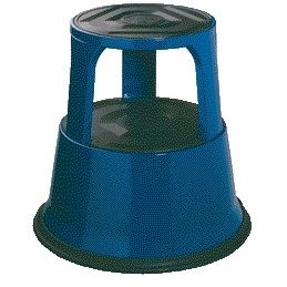 Desq - Tabouret 420mm métal bleu