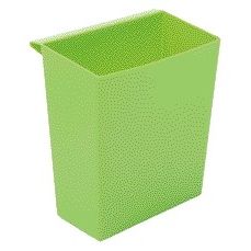 Vepa Bins - Insert pour corbeille à papier carrée verte