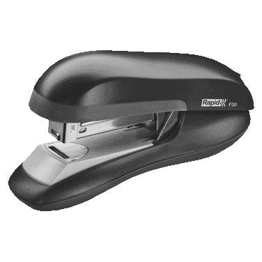 Rapid - Bureaunietmachine Fashion F 30 flatclinch halfstrip 30 vel zwart