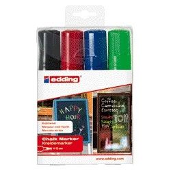 Edding - Krijtstift 4090 window blok 4-15mm assorti