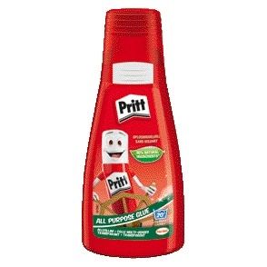 Pritt - Flacon de colle tout usage 100 grammes transparent | 6 pièces