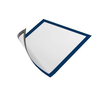 Langlebig - Duraframe 486907 magnetisch A4 blau 5 Stück