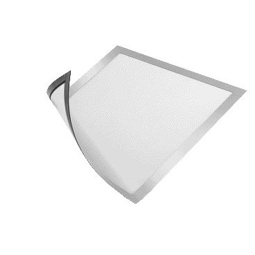 Langlebig - Duraframe 486923 magnetisch A4 silbergrau 5 Stück
