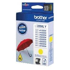 Brother - Cartouche d'encre LC-225XLY jaune