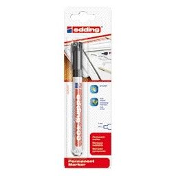 Edding - Feutre 400 rond 1mm noir blister de 1 pièce