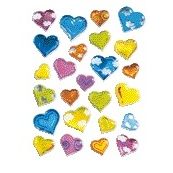 HERMA - Etiquette 5217 fourrure pierre coeur