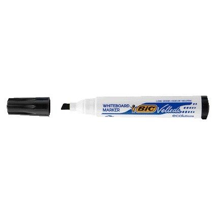 Bic - Marqueur pour tableau blanc Velleda 1751 diagonal grand noir