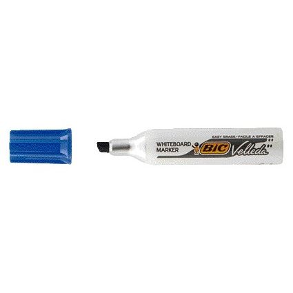 Bic - Whiteboardmarker Velleda 1781 diagonal groß blau | 12 Stück
