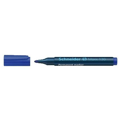 Schneider - Filzstift Maxx 130 rund 1-3mm blau | 10 Stück
