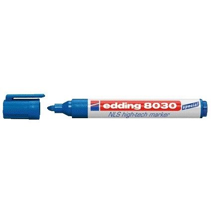 Edding - Viltstift 8030 nls high-tech 1.5-3mm blauw