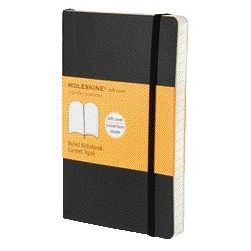 Moleskine - Notebooktasche 90x140mm Line Softcover schwarz