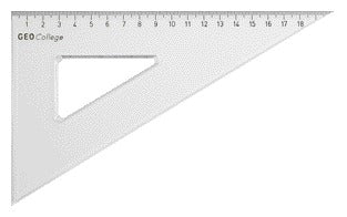 Aristo - Driehoek 23620 200mm 60 graden kunststof