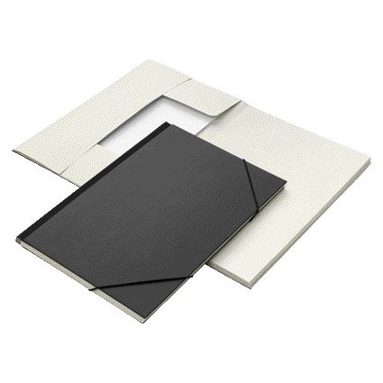 Jalema - Kombinationsmappe Djois Folio 6 Fächer 240gr schwarz