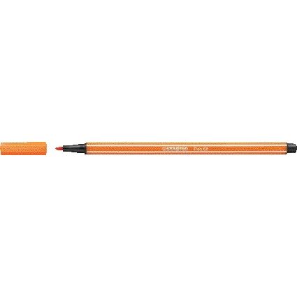 Stabilo - Viltstift Pen 68/30 medium vermiljoen | 10 stuks