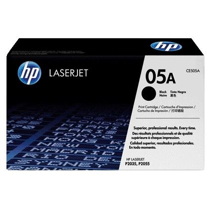 HP - Cartouche toner ce505a 05a noir