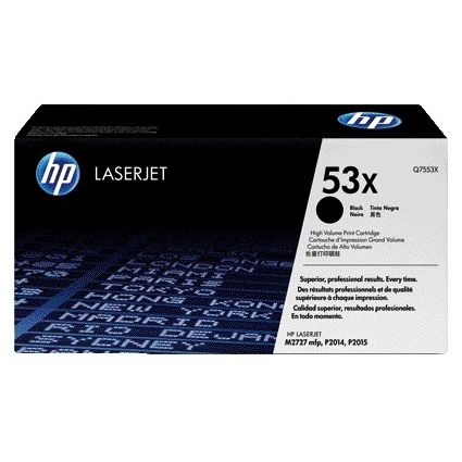 HP - Tonercartridge q7553x 53x zwart