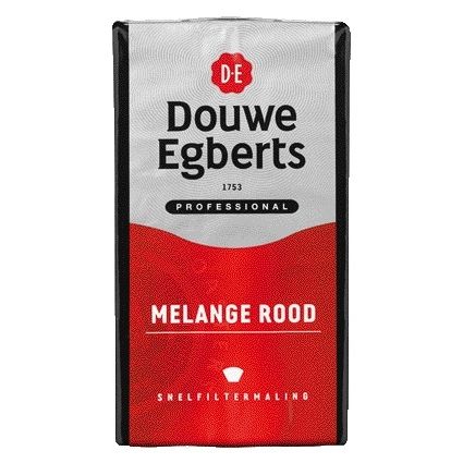 Douwe Egberts - Café mouture rapide avec filtre Melange Rouge 500gr
