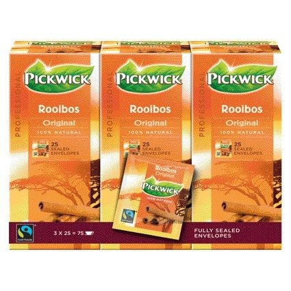 Pickwick - Thé rooibos du commerce équitable 25x1.5gr