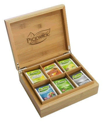 Pickwick – Fair-Trade-Teebox mit 6 Teesorten