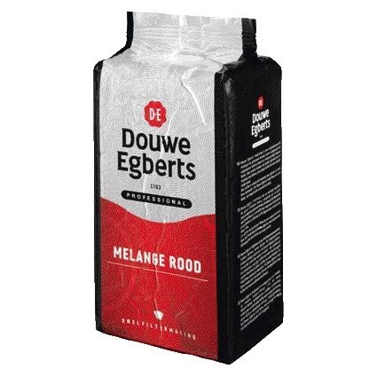 Douwe Egberts - Koffie snelfilter melange rood 1kg | 6 stuks