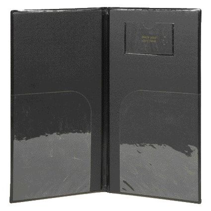 Securit - Betaalmap ruimte voor geld en betaalpas zwart