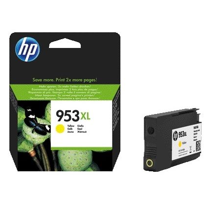HP - Inktcartridge f6u18ae 953xl geel