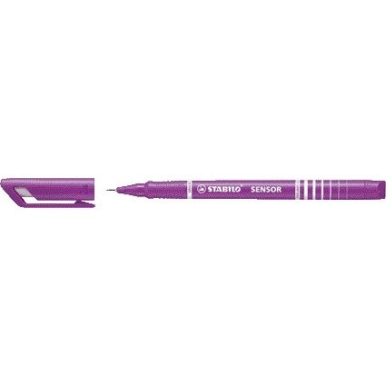 Stabilo - Fineliner Sensor 189/58 lilas fin | 10 pièces