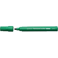 Quantore - Marqueur permanent rond 1-1.5mm vert
