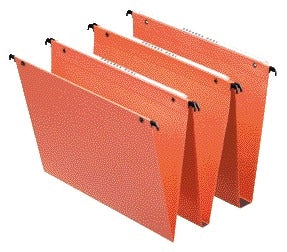 Esselte - Hangmap orgarex dual vert 345x245x30mm or | 25 stuks