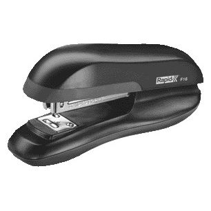 Rapid - Schreibtischhefter Fashion Halbstreifen F16 20 Blatt schwarz