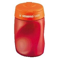 Stabilo - Puntenslijper Easy 4502 3 in 1 rechtshandig oranje | 3 stuks