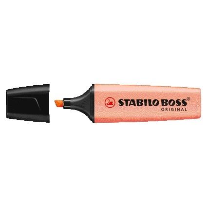 STABILO - Surligneur BOSS Original 70/126 pêche pastel