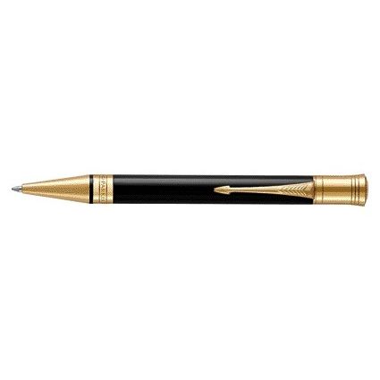 Parker - Stylo à bille moyen Duofold Classic noir GT