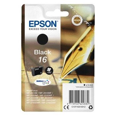 Epson - Cartouche d'encre 16 T1621 noire