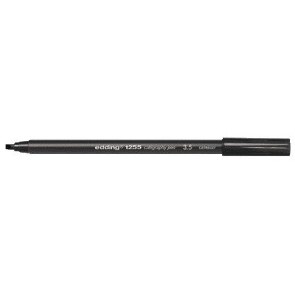 Edding - Kalligrafiepen 1255 3.5mm zwart | 10 stuks