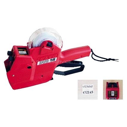 Sato - Beschriftungszange Duo 16 2 Zeilen 16x18mm