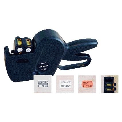 Sato - Beschriftungszange Judo 26 2 Zeilen 16x26mm