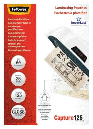 Fellowes - Lamineerhoes a4 2x125micron