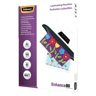 Fellowes - Lamineerhoes a3 2x80micron mat