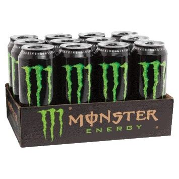 Monster - Boisson énergisante canette 500ml