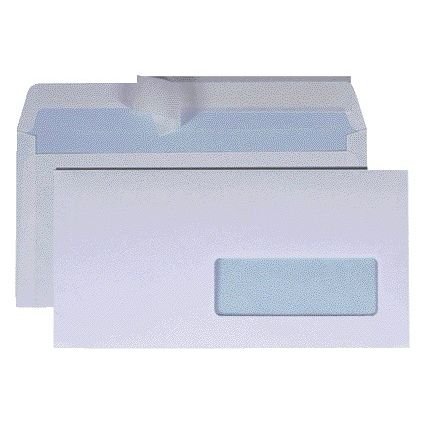 Quantore - Envelop venster c5/6 vr 80gr zk wt | 20 stuks