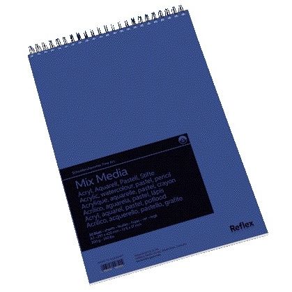 Schoellershammer - Bloc aquarelle Mixmedia A3 spirale 30 feuilles 300gr