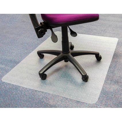 Floortex - Tapis de chaise PVC 120x90cm pour sols souples
