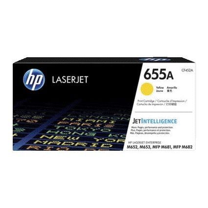 HP - Tonercartridge cf452a 655a geel