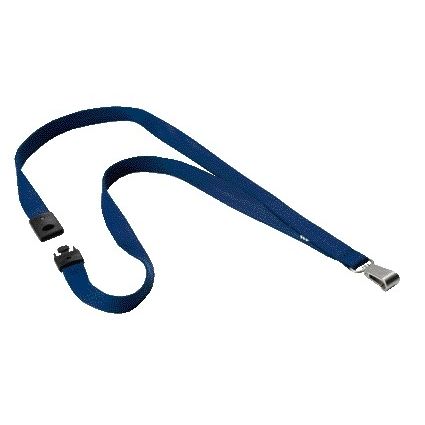 Langlebig – Textilkordel 8127 mit Karabiner nachtblau 10 Stück