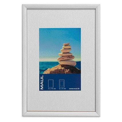 MAUL - Fotolijst design 10x15cm aluminium frame zilver