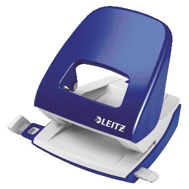 Leitz - Locher 5008 Nexxt Metall 30 Blatt blau | 30 Stück