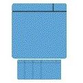 Smit Visual - Magnet Scrum 75x75mm hellblau 5 Stück