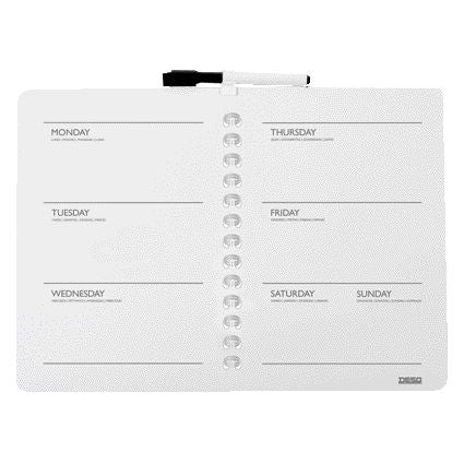 Desq - Planbord week 28x40xm + marker magn