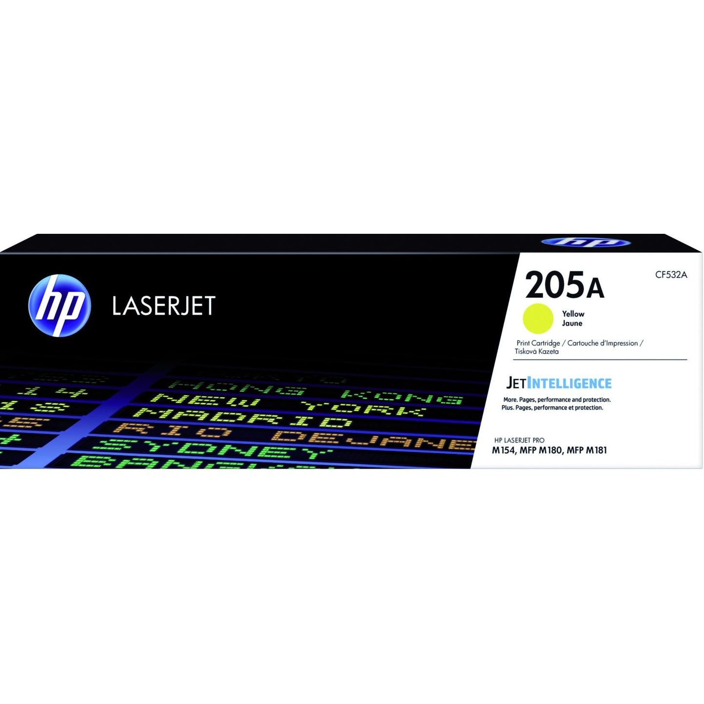 HP - Tonerkartusche cf532a 205a gelb